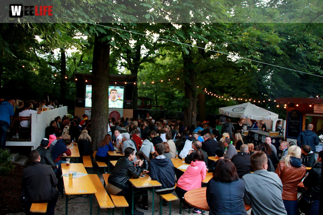 Public Viewing EM Deutschland - Italien ParkCafe