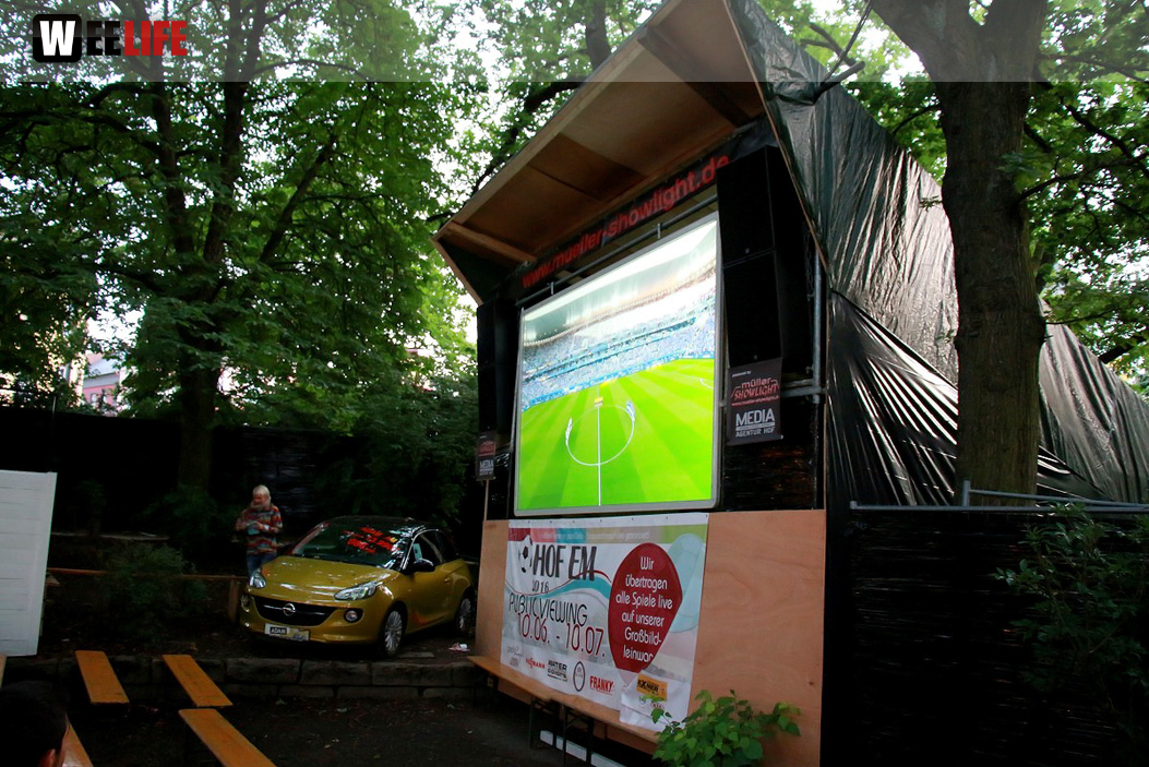 Public Viewing EM Deutschland - Italien ParkCafe