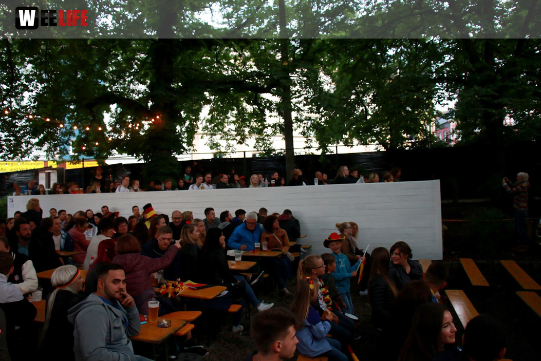 Public Viewing EM Deutschland - Italien ParkCafe