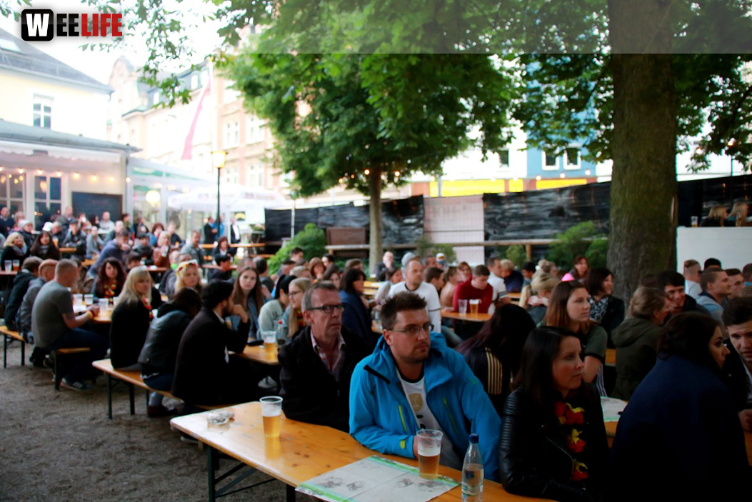 Public Viewing EM Deutschland - Italien ParkCafe