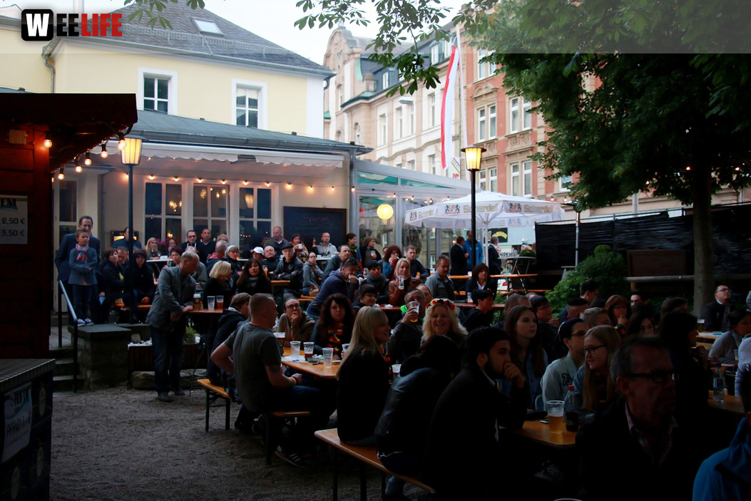 Public Viewing EM Deutschland - Italien ParkCafe