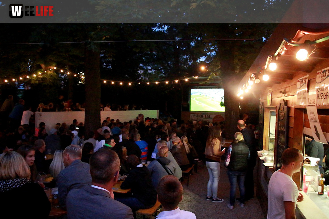 Public Viewing EM Deutschland - Italien ParkCafe