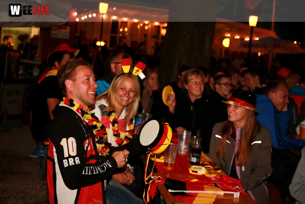 Public Viewing EM Deutschland - Italien ParkCafe