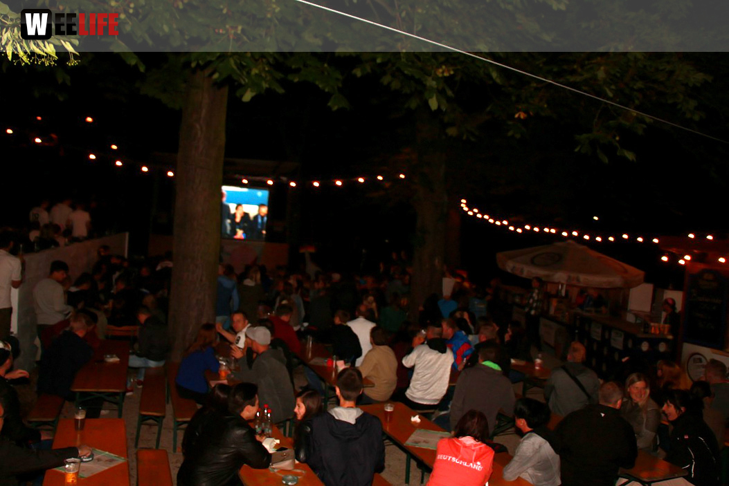 Public Viewing EM Deutschland - Italien ParkCafe