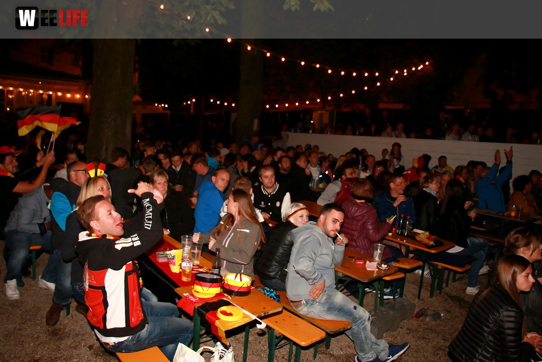 Public Viewing EM Deutschland - Italien ParkCafe