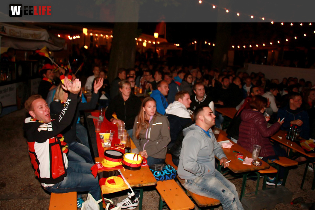 Public Viewing EM Deutschland - Italien ParkCafe