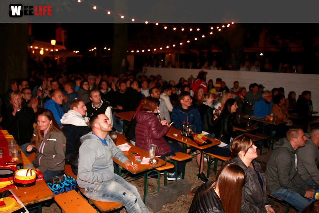 Public Viewing EM Deutschland - Italien ParkCafe