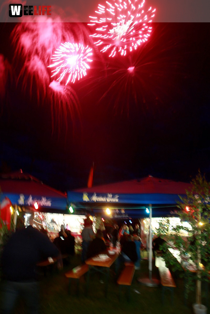 Berger BrilliantHochFeuerwerk Heimat- und Wiesenfest Berger Winkel