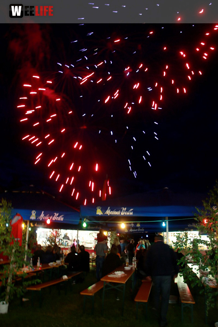 Berger BrilliantHochFeuerwerk Heimat- und Wiesenfest Berger Winkel