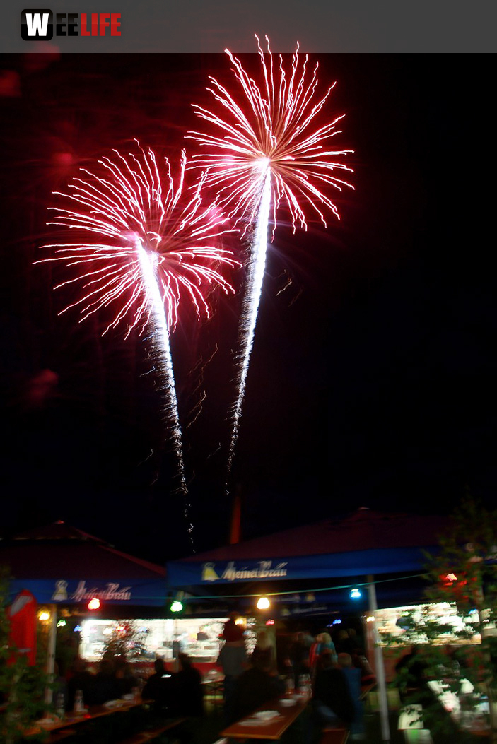 Berger BrilliantHochFeuerwerk Heimat- und Wiesenfest Berger Winkel