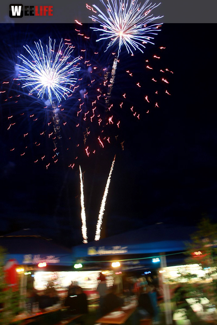 Berger BrilliantHochFeuerwerk Heimat- und Wiesenfest Berger Winkel