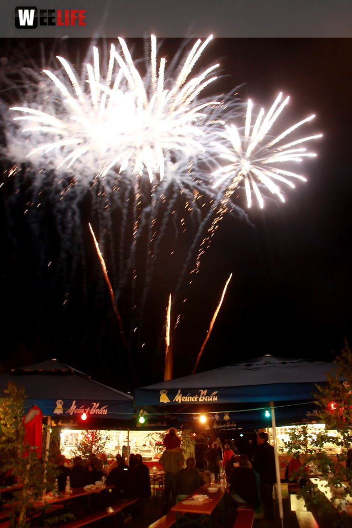Berger BrilliantHochFeuerwerk Heimat- und Wiesenfest Berger Winkel