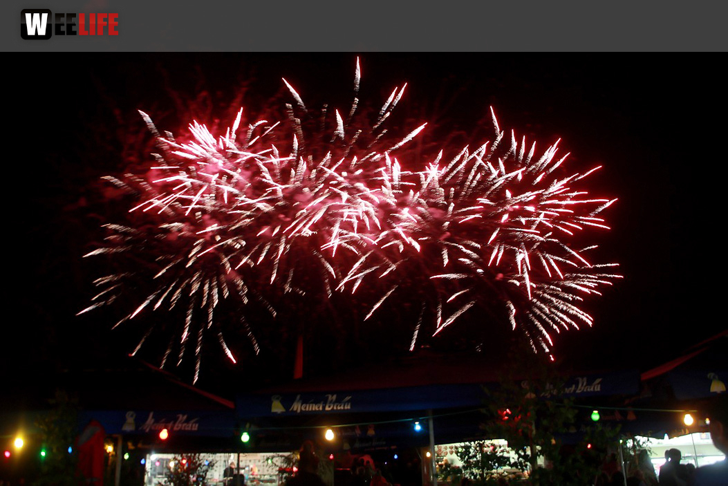 Berger BrilliantHochFeuerwerk Heimat- und Wiesenfest Berger Winkel