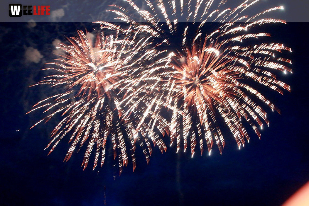 Berger BrilliantHochFeuerwerk Heimat- und Wiesenfest Berger Winkel