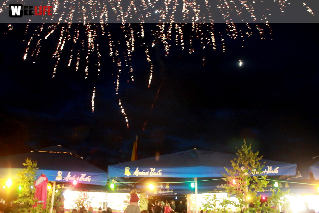 Berger BrilliantHochFeuerwerk Heimat- und Wiesenfest Berger Winkel