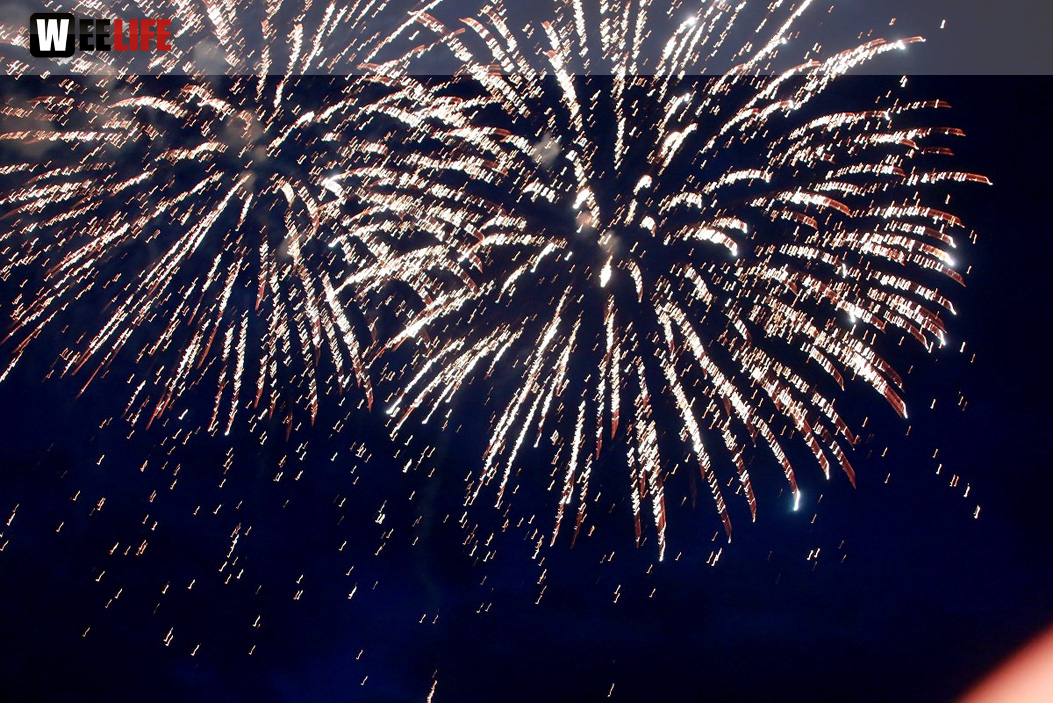 Berger BrilliantHochFeuerwerk Heimat- und Wiesenfest Berger Winkel