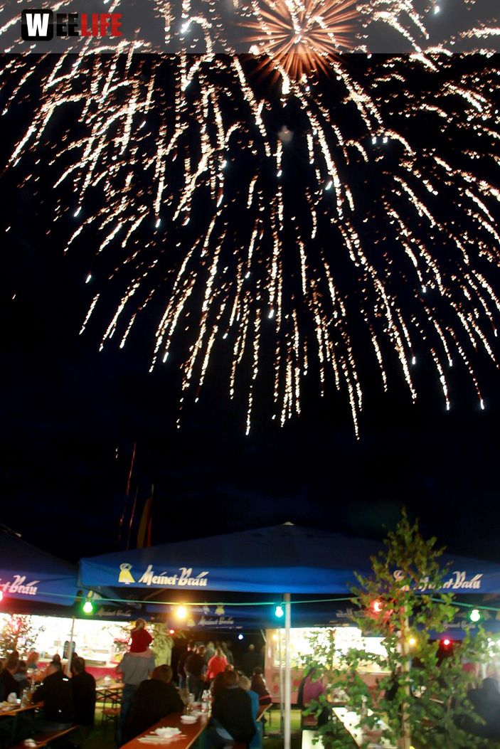 Berger BrilliantHochFeuerwerk Heimat- und Wiesenfest Berger Winkel