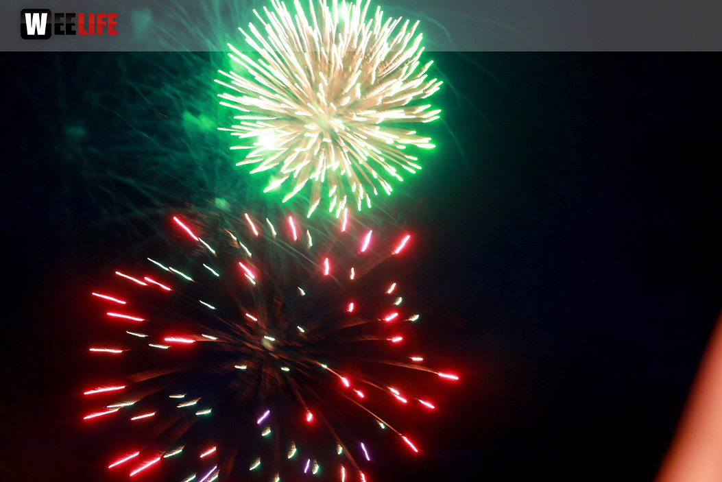 Berger BrilliantHochFeuerwerk Heimat- und Wiesenfest Berger Winkel
