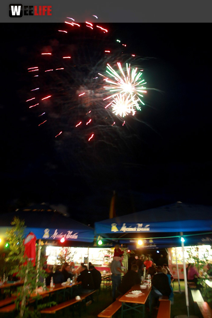 Berger BrilliantHochFeuerwerk Heimat- und Wiesenfest Berger Winkel