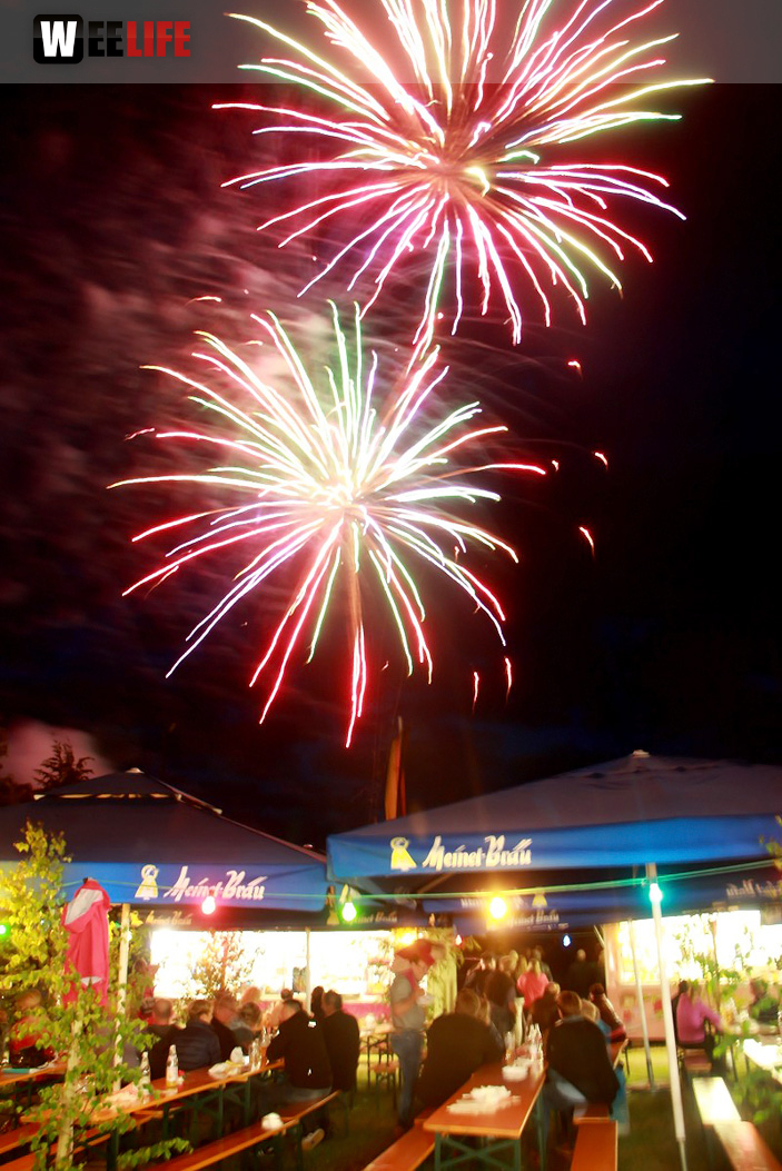 Berger BrilliantHochFeuerwerk Heimat- und Wiesenfest Berger Winkel