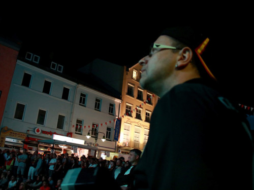 Public Viewing EM Deutschland Frankreich Euroherz Fanmeile – Foto 33