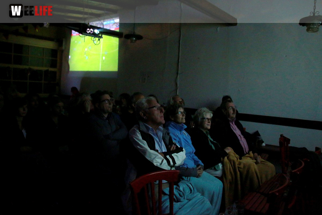 Public Viewing EM Deutschland Frankreich Meinels Bas