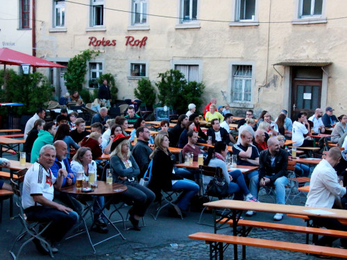 Public Viewing EM Deutschland Frankreich Trompeter,Buttler\'s, Rossini,KKH, Treffpunkt – Foto 15