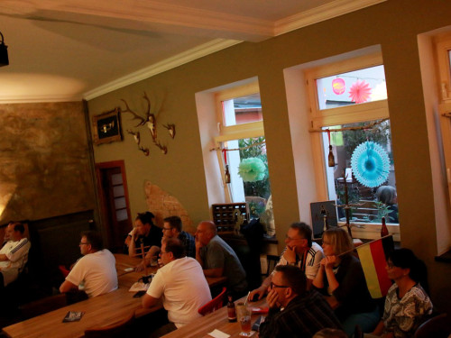 Public Viewing EM Deutschland Frankreich Trompeter,Buttler\'s, Rossini,KKH, Treffpunkt – Foto 31