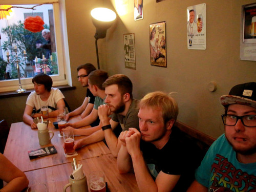 Public Viewing EM Deutschland Frankreich Trompeter,Buttler\'s, Rossini,KKH, Treffpunkt – Foto 32