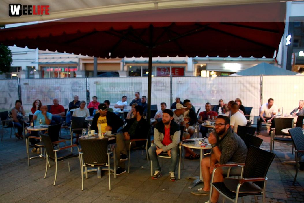 Public Viewing EM Deutschland Frankreich Trompeter,Buttler\'s, Rossini,KKH, Treffpunkt