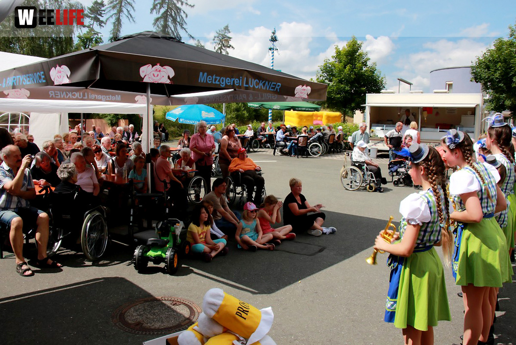 Sommerfest des BRK Seniorenheim