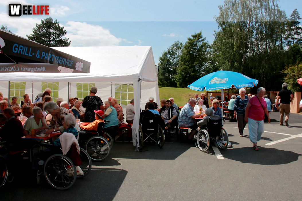 Sommerfest des BRK Seniorenheim