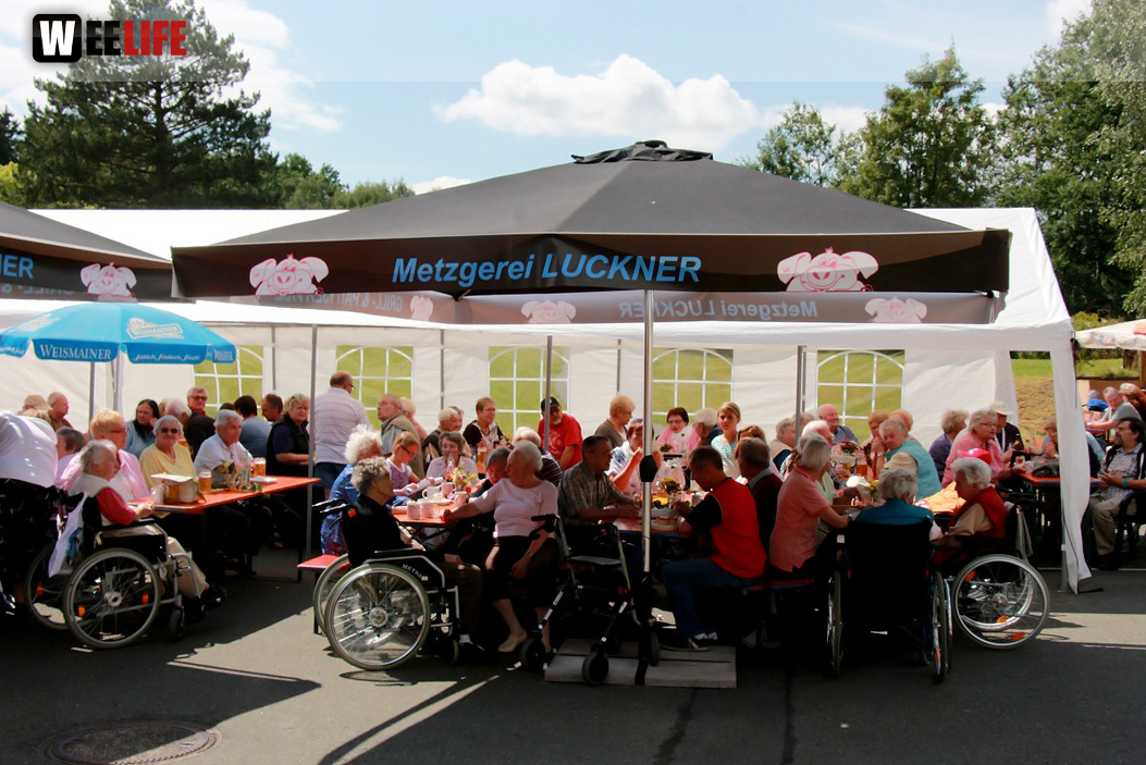 Sommerfest des BRK Seniorenheim