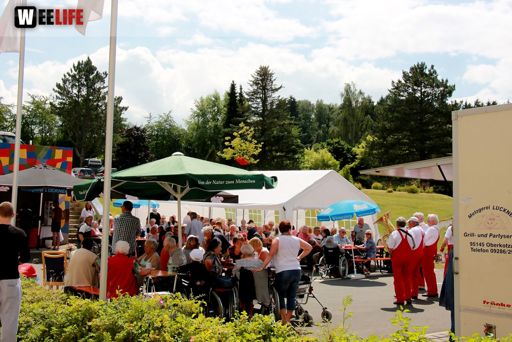 Sommerfest des BRK Seniorenheim