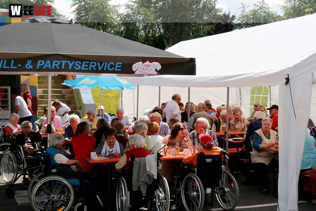 Sommerfest des BRK Seniorenheim
