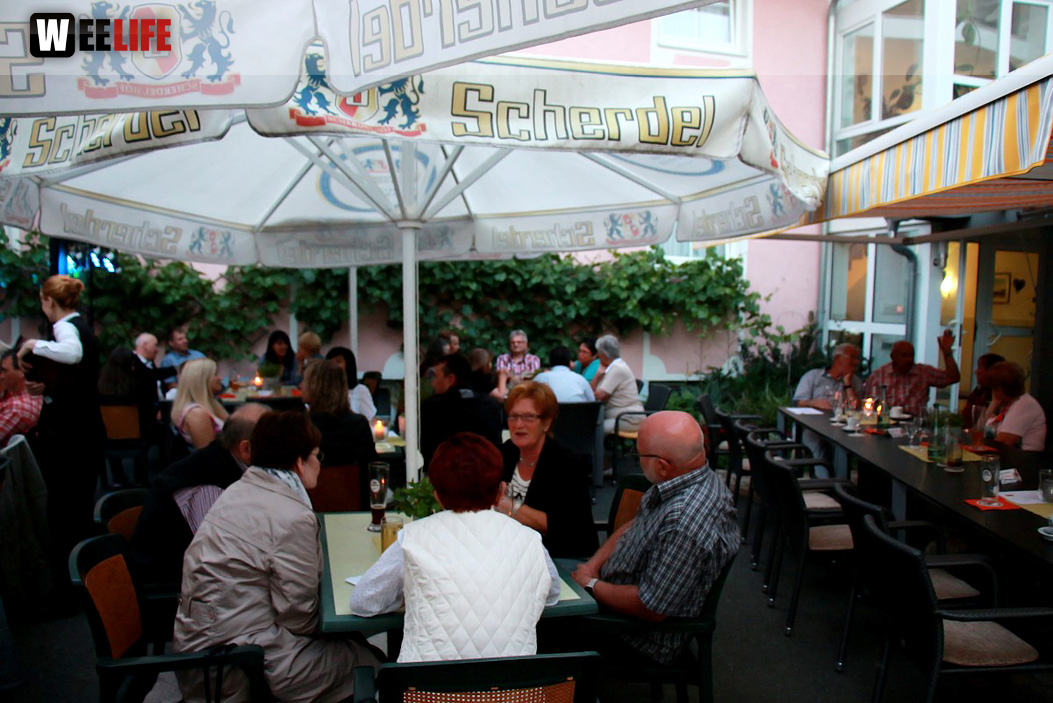 Sommerfest Gasthof Grüne Linde mit play again sam light