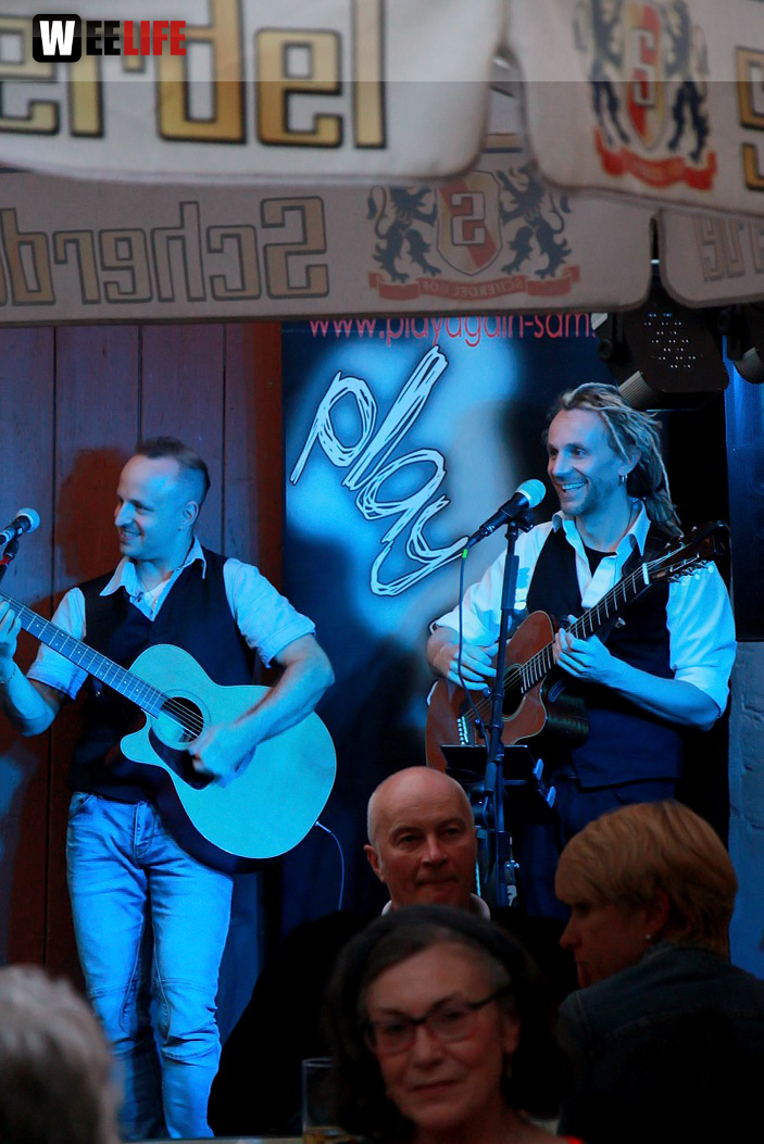 Sommerfest Gasthof Grüne Linde mit play again sam light