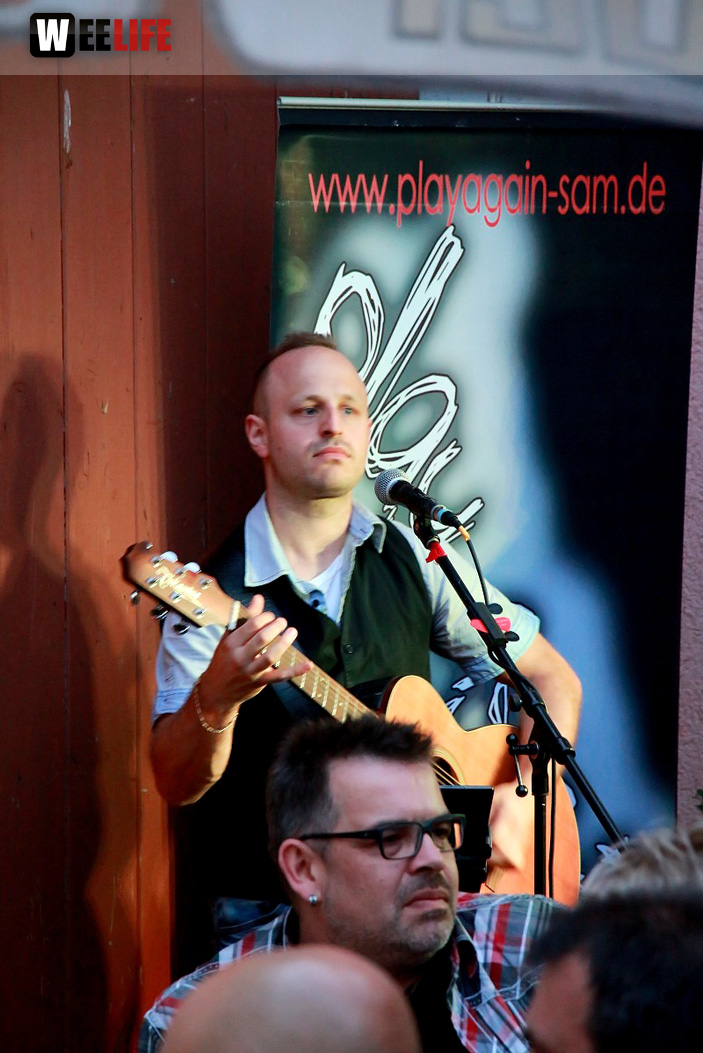 Sommerfest Gasthof Grüne Linde mit play again sam light