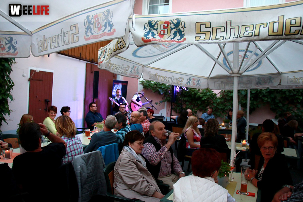 Sommerfest Gasthof Grüne Linde mit play again sam light