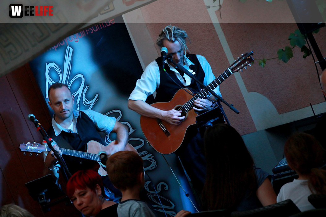 Sommerfest Gasthof Grüne Linde mit play again sam light