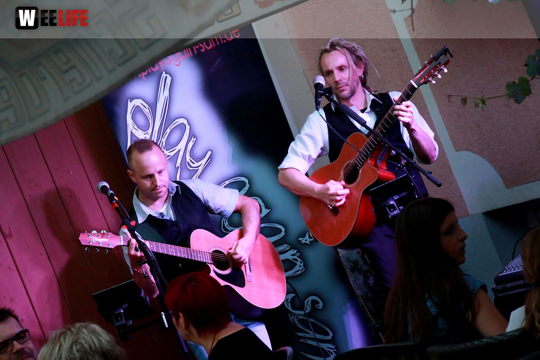 Sommerfest Gasthof Grüne Linde mit play again sam light