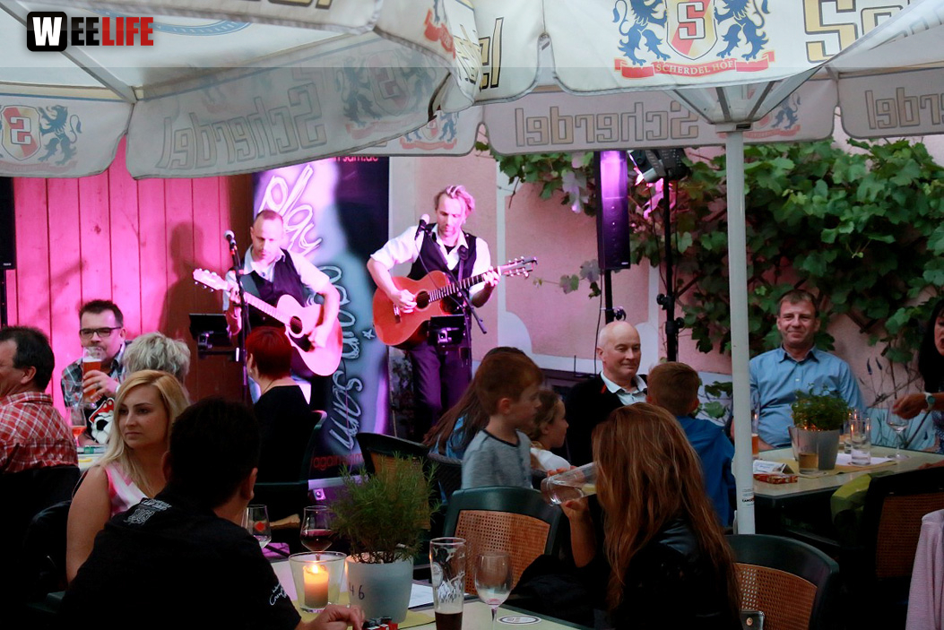 Sommerfest Gasthof Grüne Linde mit play again sam light