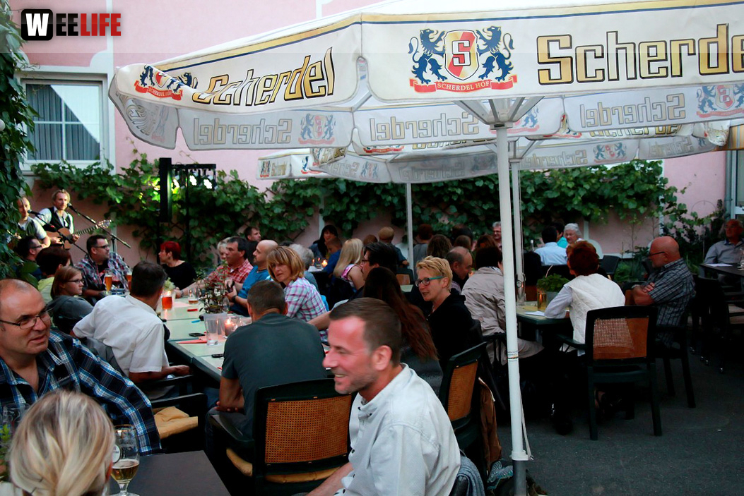 Sommerfest Gasthof Grüne Linde mit play again sam light