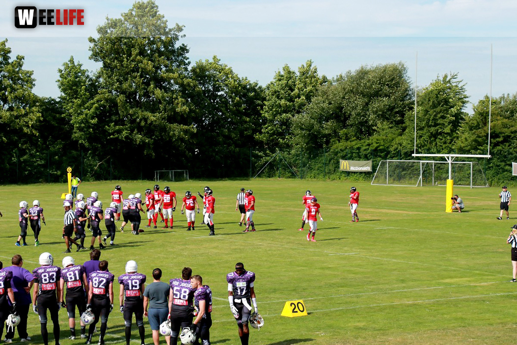 Am. Football Hof Jokers Aschaffenburg Stallions