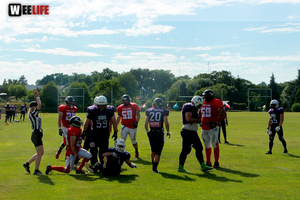 Am. Football Hof Jokers Aschaffenburg Stallions
