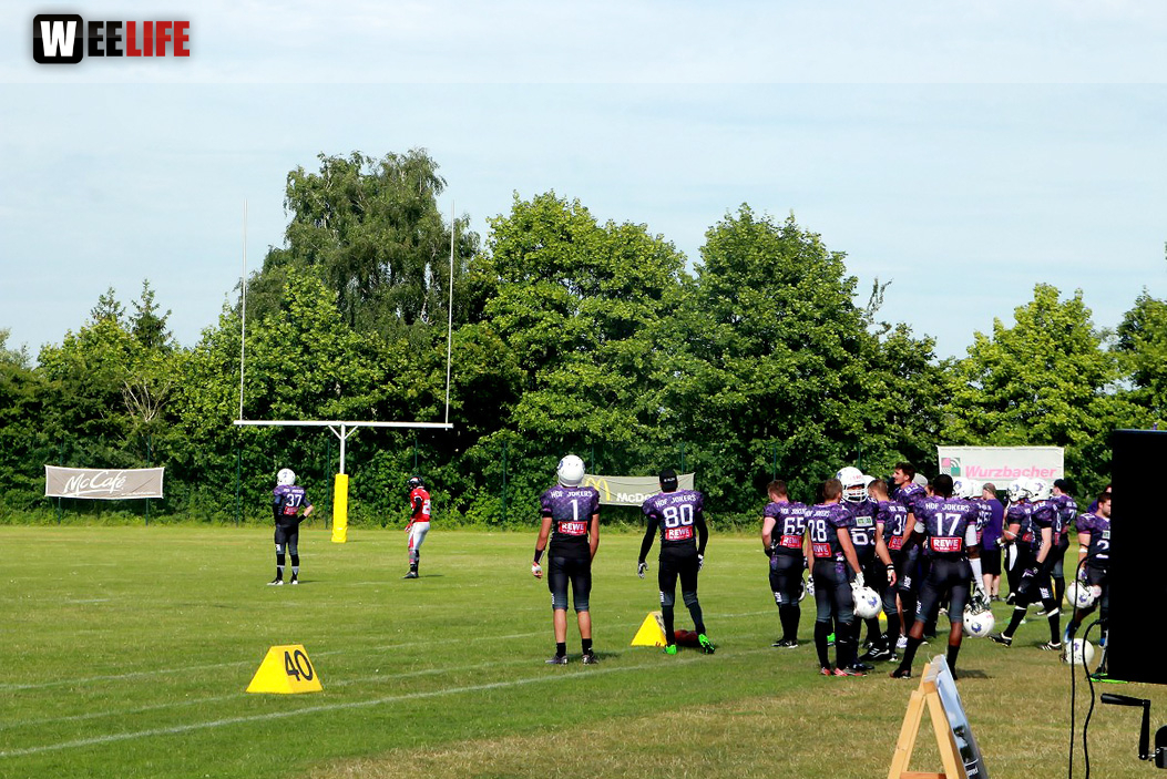 Am. Football Hof Jokers Aschaffenburg Stallions