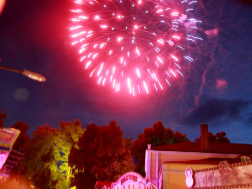 Wiesenfest Münchberg Feuerwerk – Foto 9