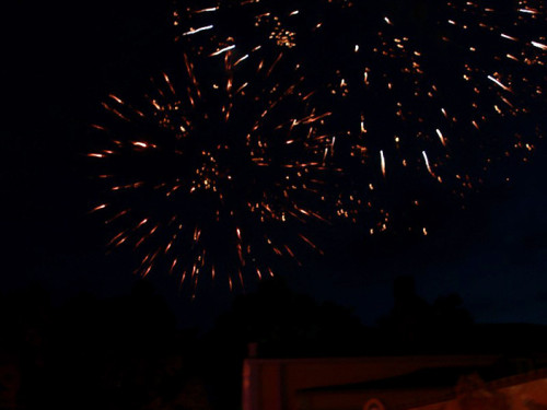 Wiesenfest Münchberg Feuerwerk – Foto 12