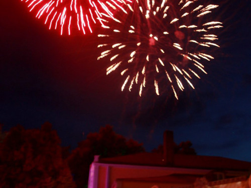 Wiesenfest Münchberg Feuerwerk – Foto 15