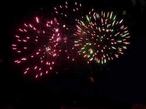 Wiesenfest Münchberg Feuerwerk – Foto 16